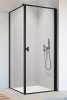 Radaway Nes 8 Black Kdj I Frame kabina 100x70cm prawa czarny mat/szkło przejrzyste 10072100-54-56R/10089070-54-56